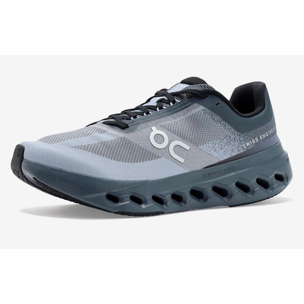 NIB On Cloudsurfer Next Men’s Road Running Shoes in Stone/Marsh Size 11